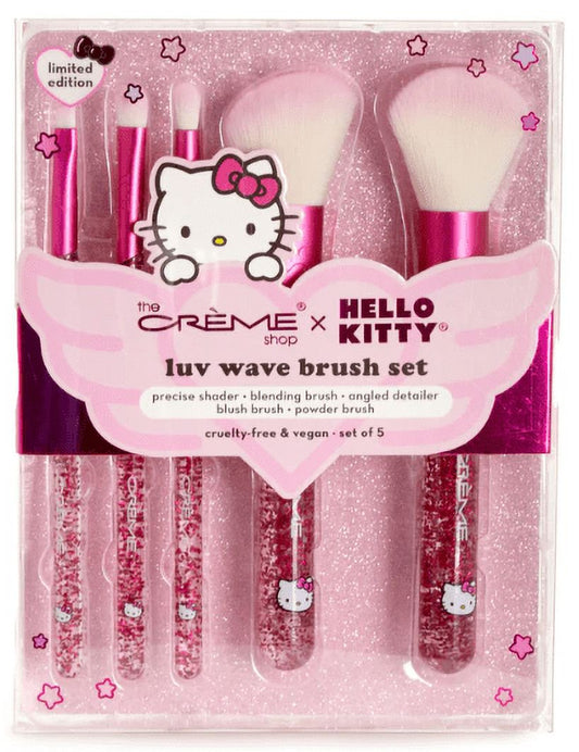 The Crme Shop X Hello Kitty Y2K Luv Wave Brush Collection (Set of 5)
